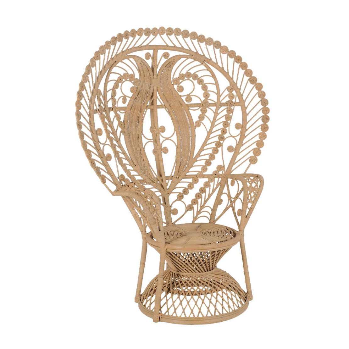 EMMANUELLE ARMCHAIR CUSHION RATTAN NATURAL ID