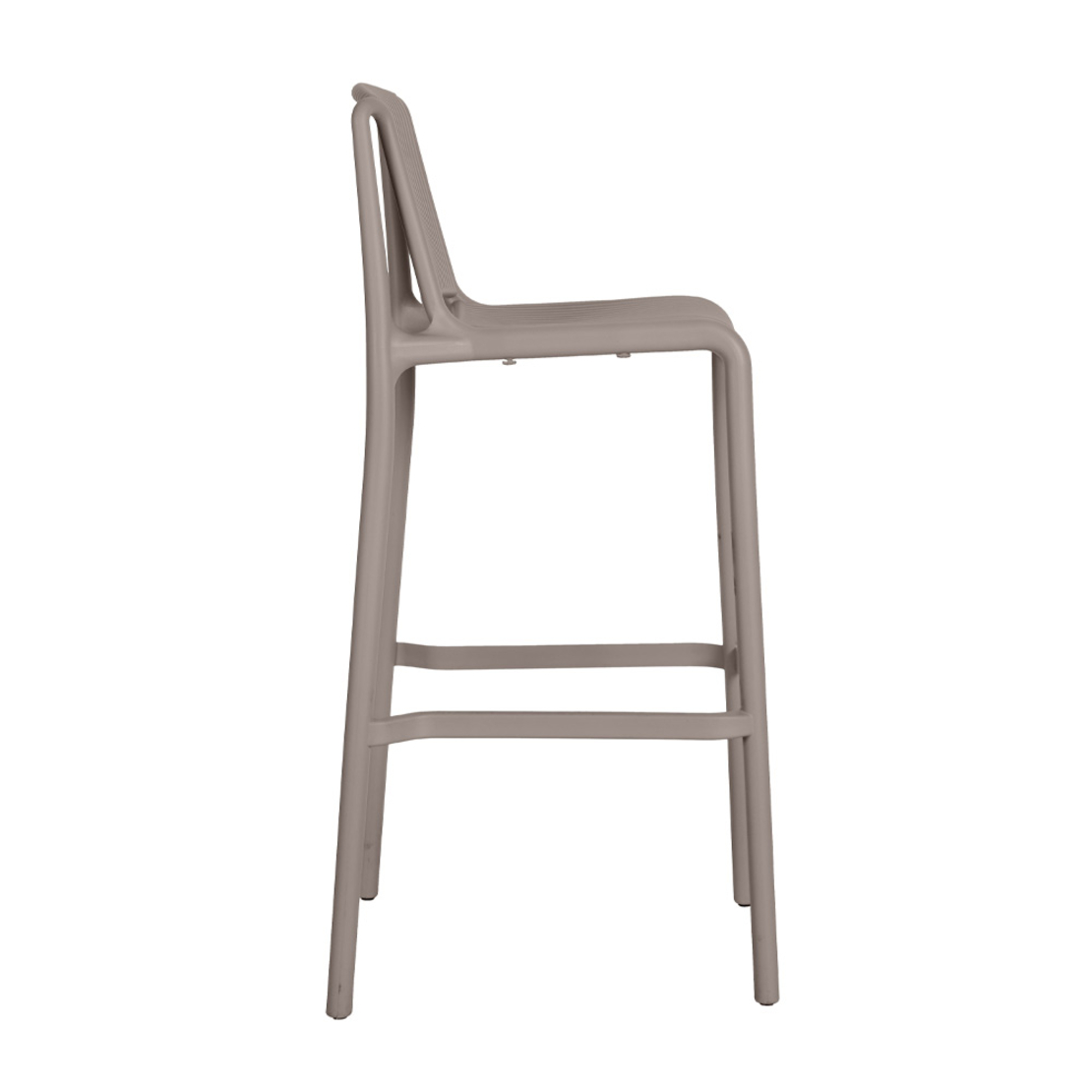 POLLY STOOL BAR PP CAPPUCCINO PRC