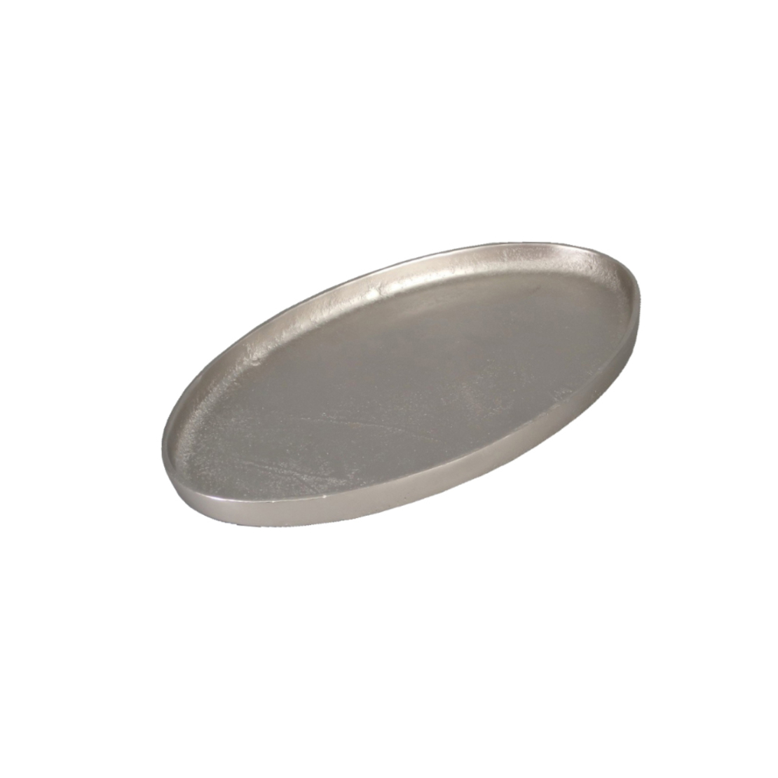 NEDD TRAY ALUMINIUM SILVER MATTE 30x15xH2cm IN