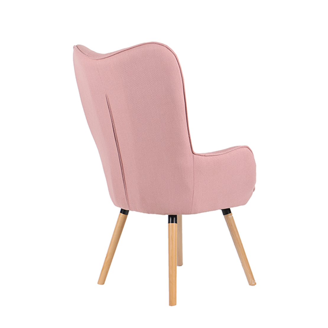 PASTEL ARMCHAIR FABRIC BABBALOO WOOD NATURAL E1 PRC