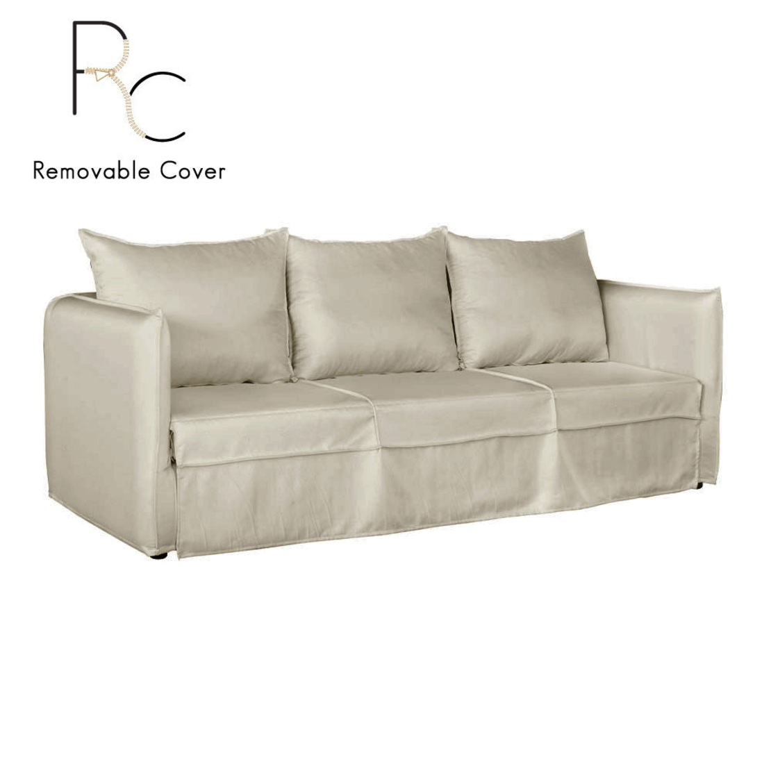ISLAND SOFA 3SEAT REMOVABLE COVER WITH MECHANISM A