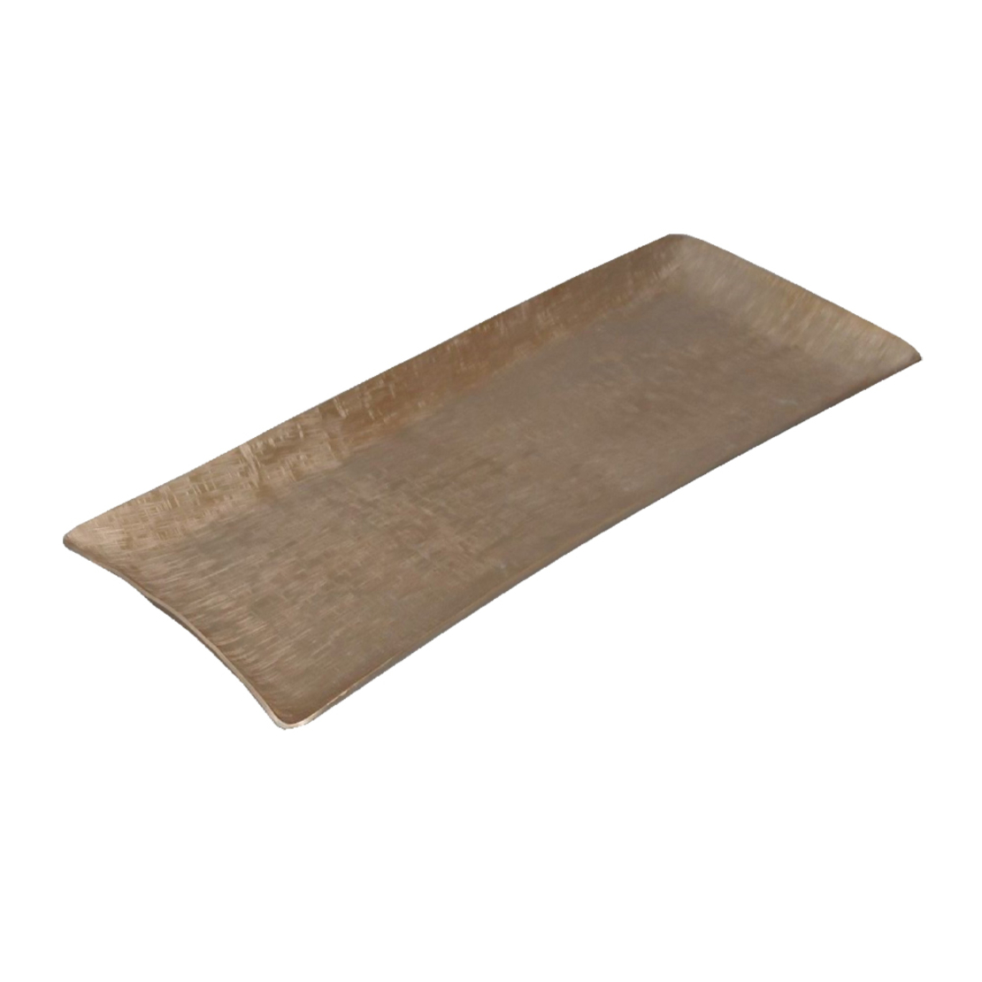 ORLY FLAT TRAY ALUMINIUM CHAMPAGNE 52x23xH2cm IN