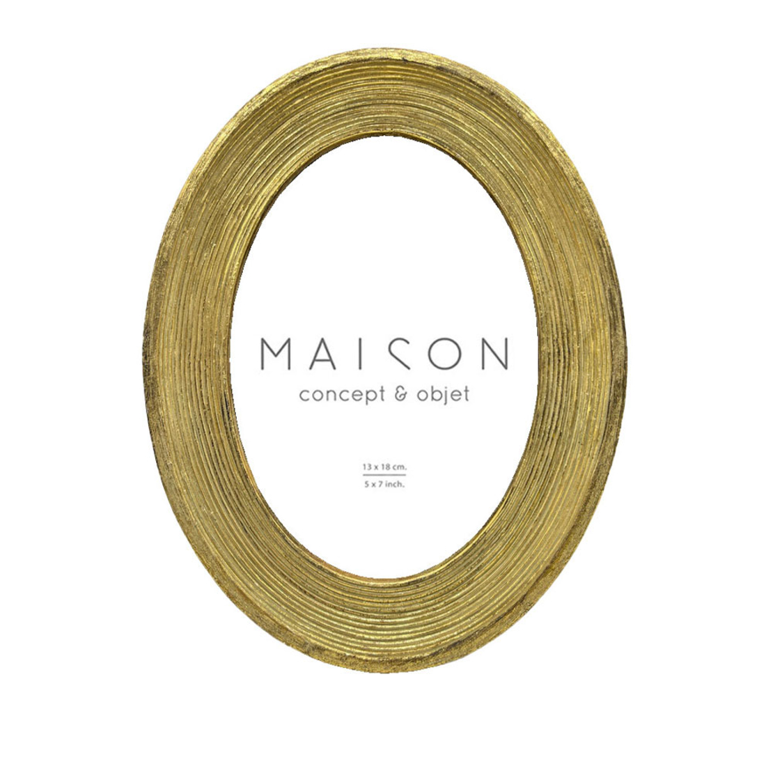 VALENS PHOTO FRAME POLYRESIN GLASS GOLD 17,8x2,4xH