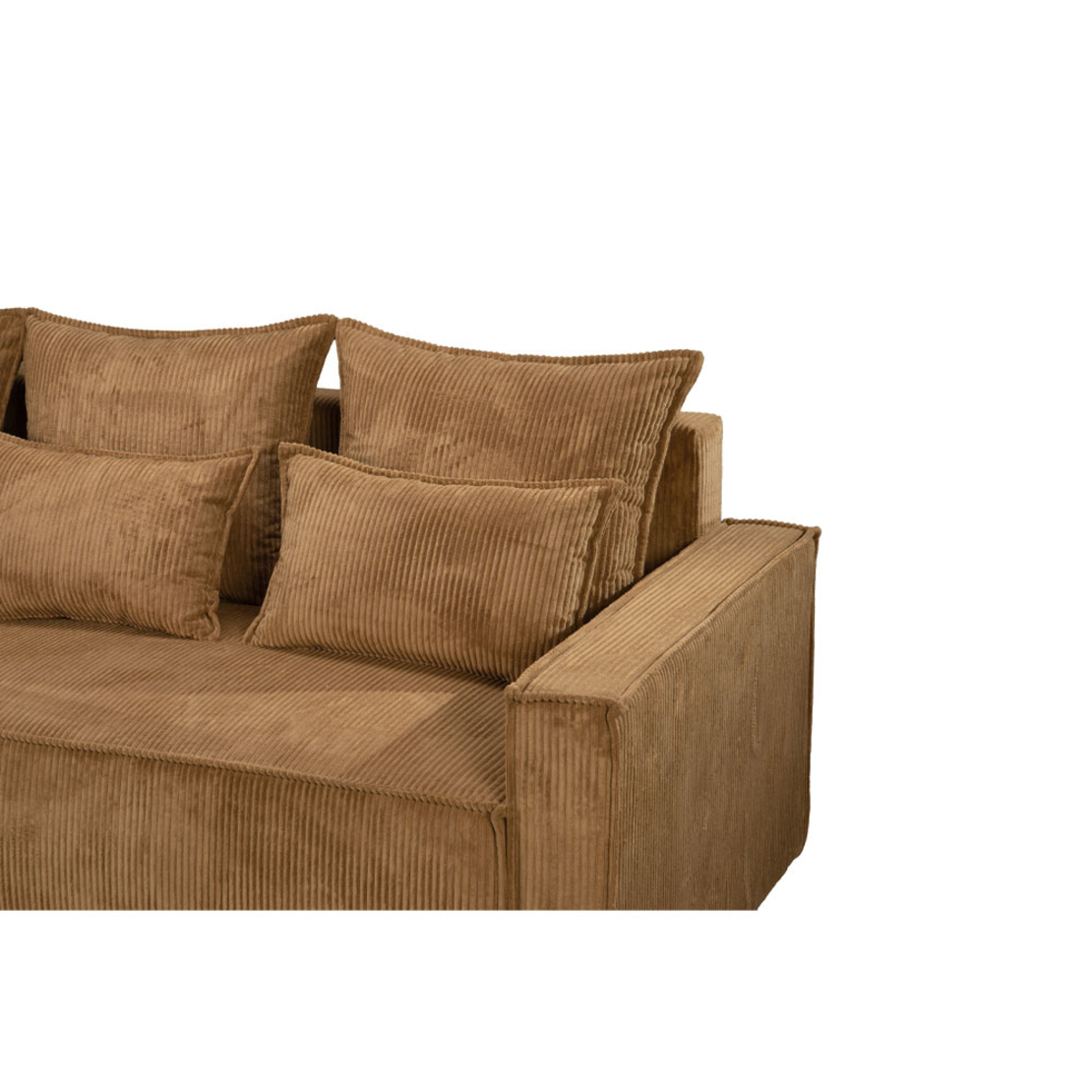 SAY SOFA BED REVERSABLE EASY CLEAN FABRIC CAMEL E1 EU