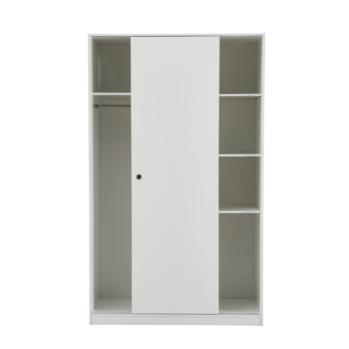 KEY WARDROBE 2DOORS CHIPBOARD WITH MELAMINE WHITE