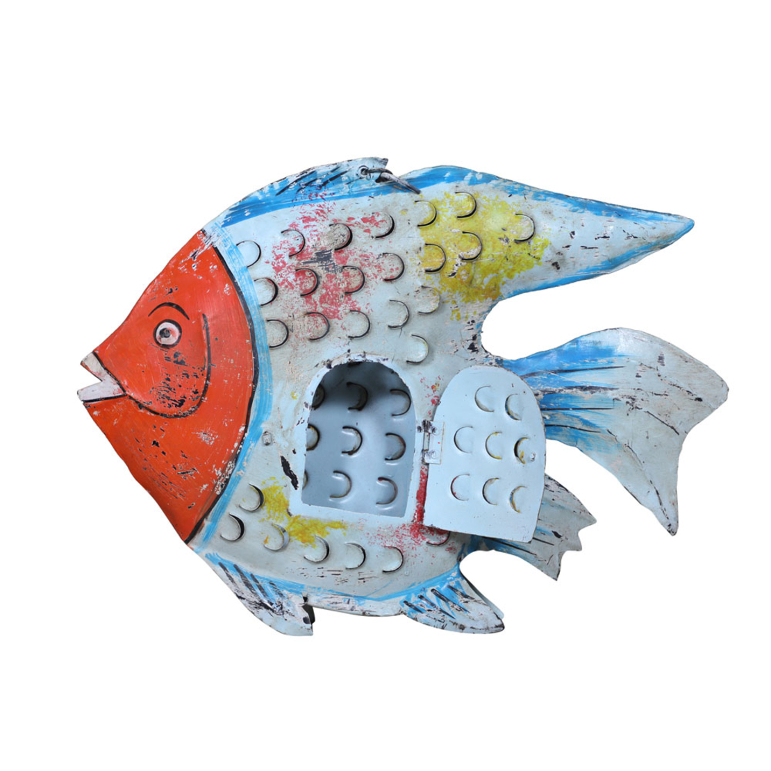 AQUA DECO FISH METAL MULTICOLOR 61x8xH46cm IN