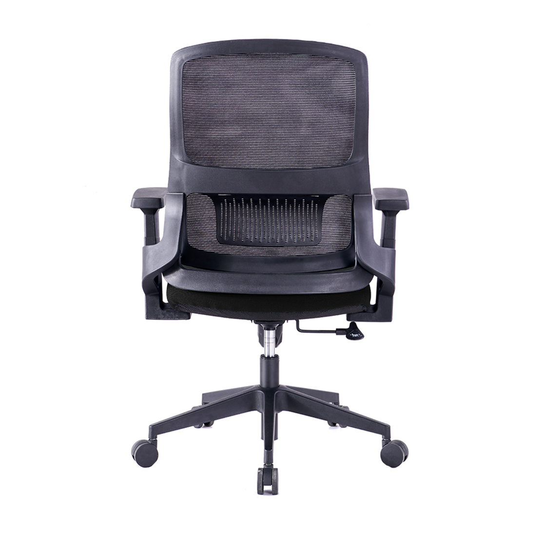 STABILO CHAIR DESK FABRIC BLACK 47,5x43xH110cm E1 PRC