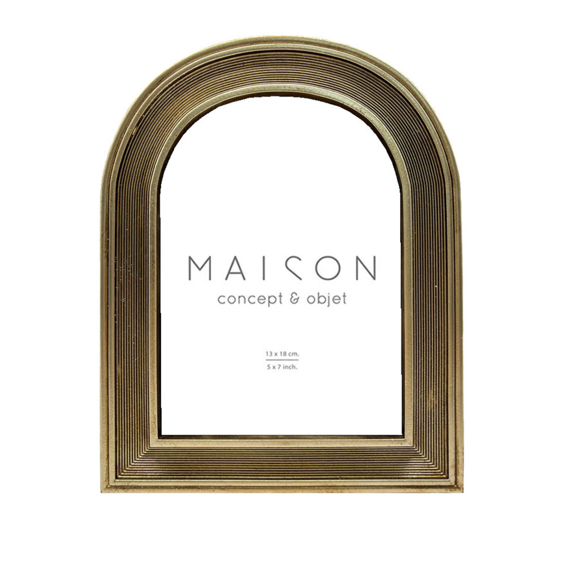 BENEDIC PHOTO FRAME POLYRESIN GLASS GOLD 17,8x1,8x