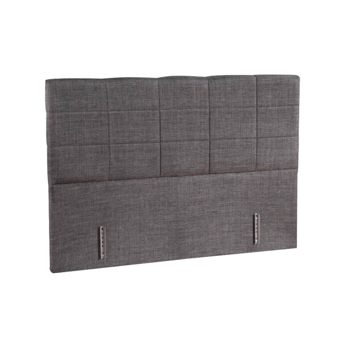 DEAL SET BED WITH STORAGE AND MATTRESS FABRIC GREY E1 TR