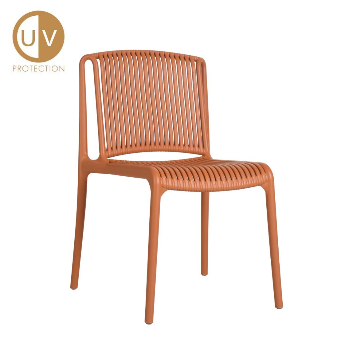 POLLY CHAIR PP TERRACOTTA PRC