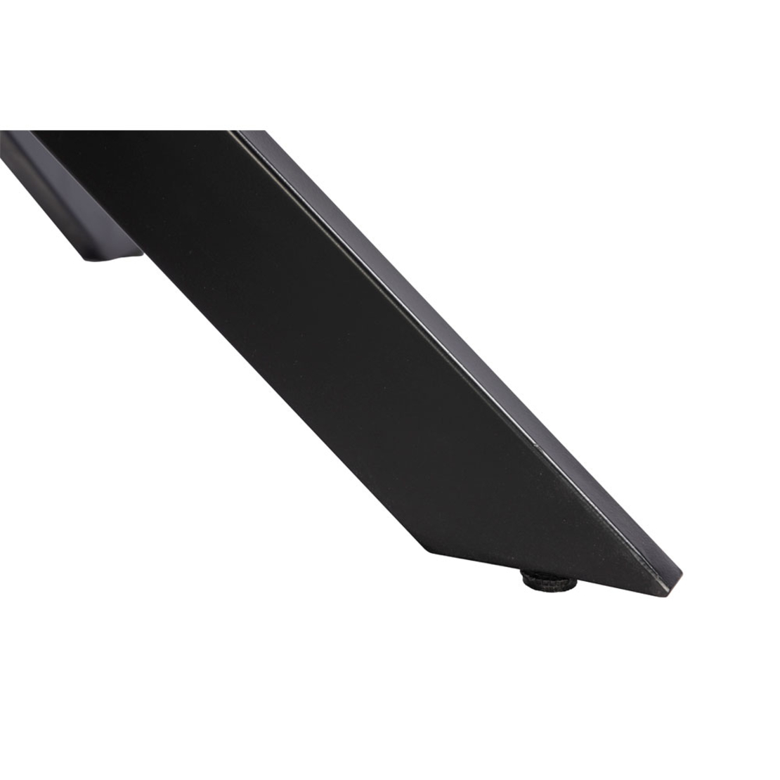 ARCO TABLE WOOD ACACIA WALNUT METAL BLACK IN