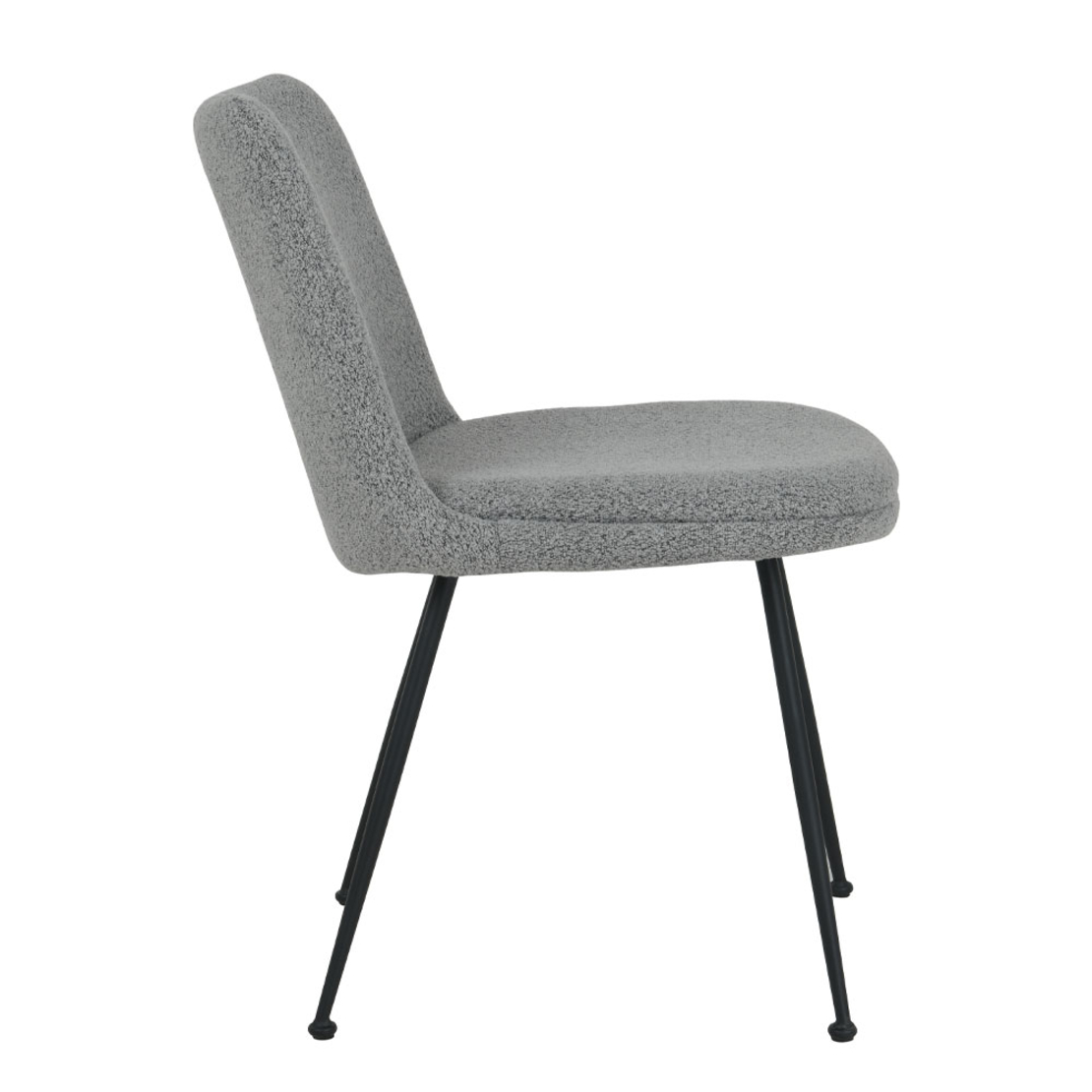 ABRAZO CHAIR FABRIC GREY LIGHT METAL BLACK E1 PRC
