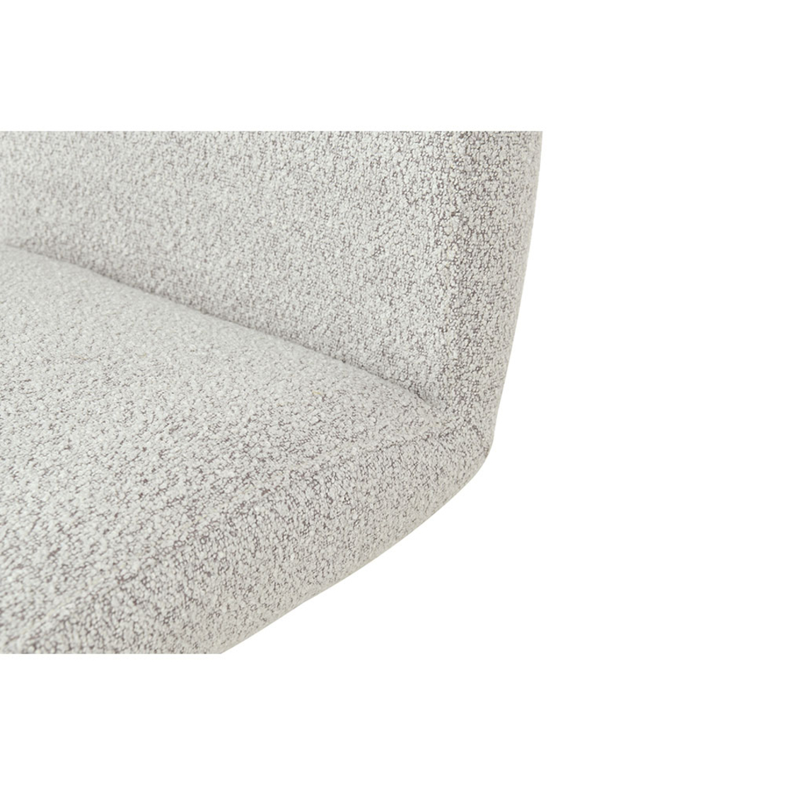 ARM CHAIR FABRIC BEIGE METAL BLACK MAT E1 PRC