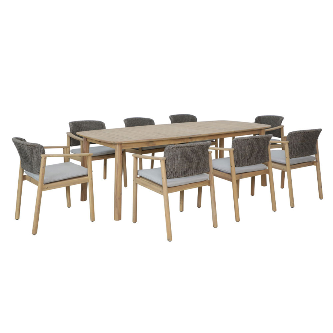 FREELAND TABLE WOOD ACACIA NATURAL 180x96xH76cm VN