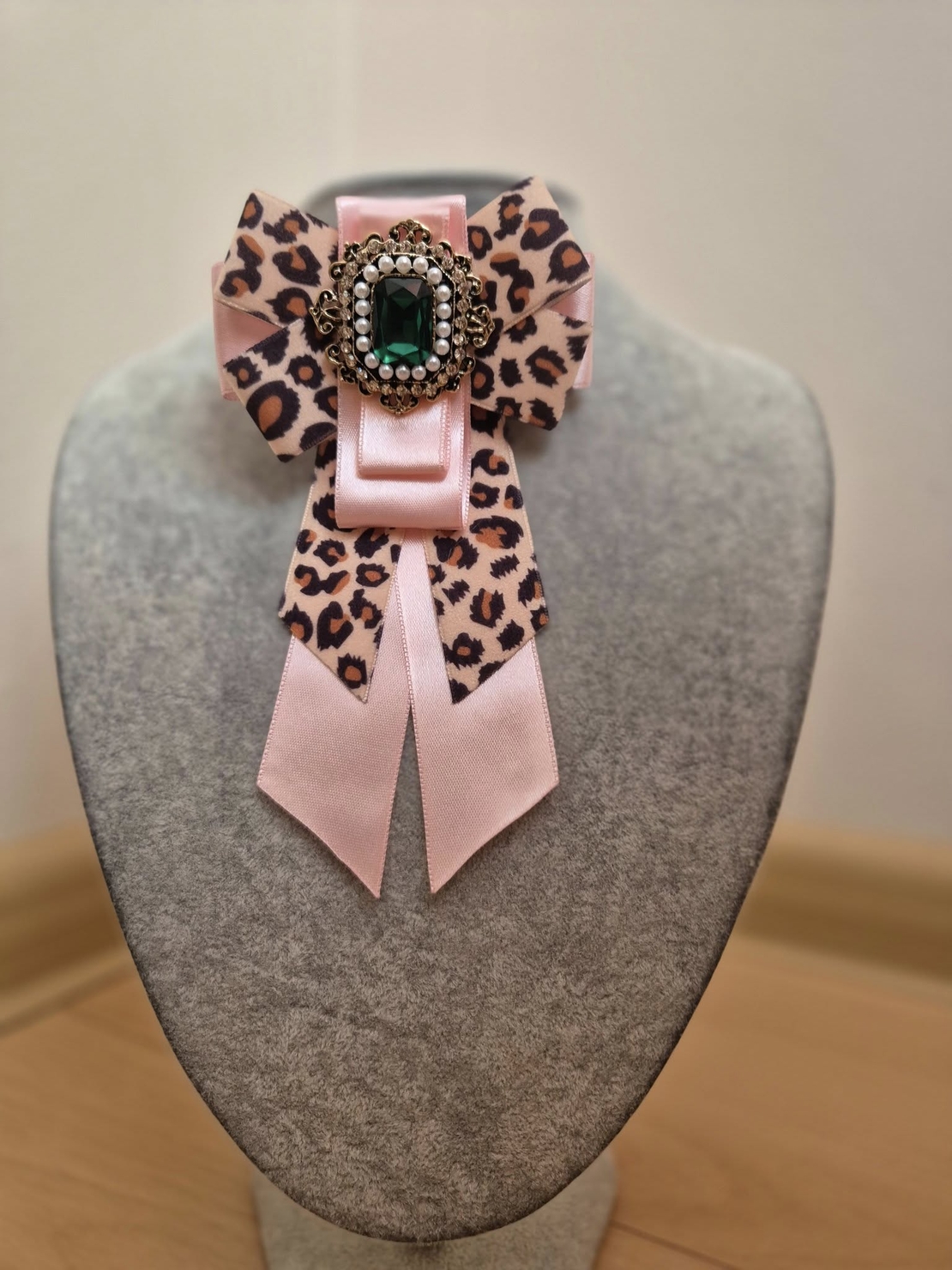 Rose Bow brooch