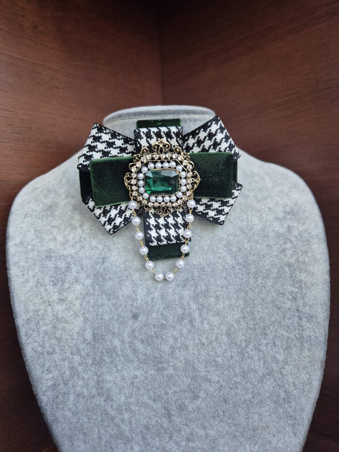 Green Mini Brooch