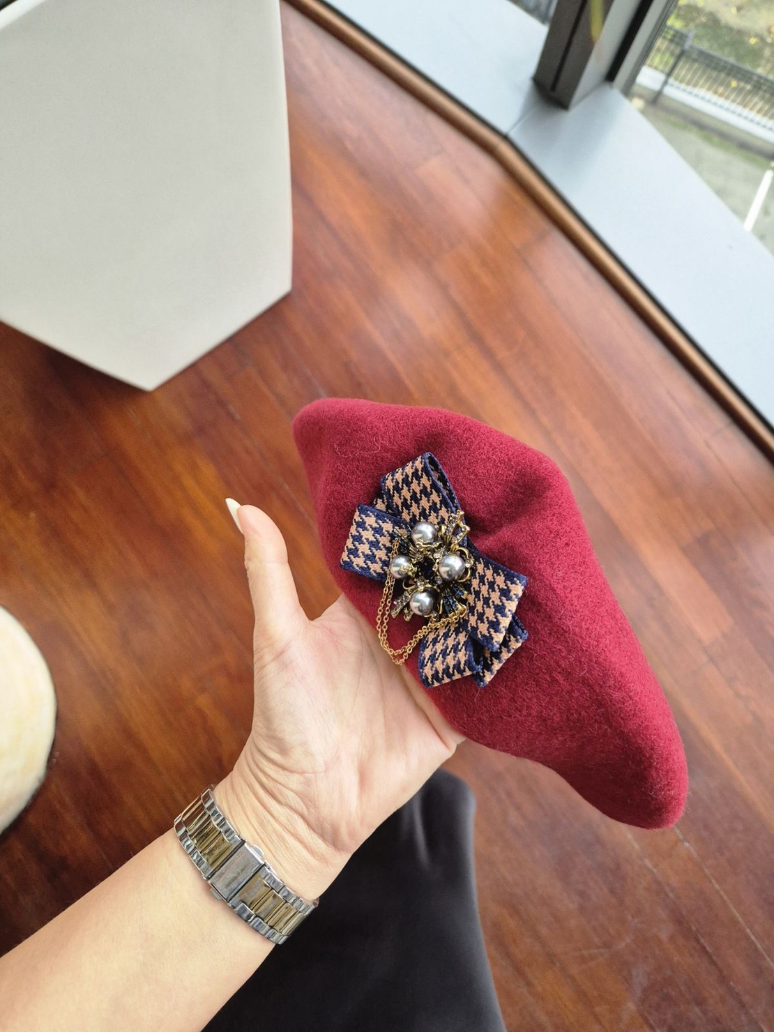 Wine Red Beret