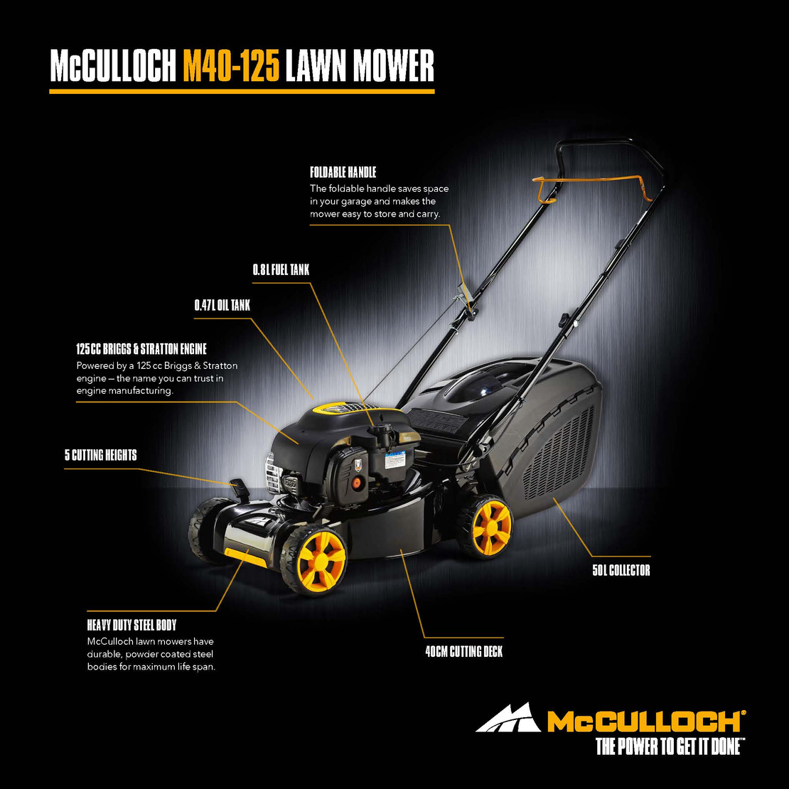 McCULLOCH M40-125
