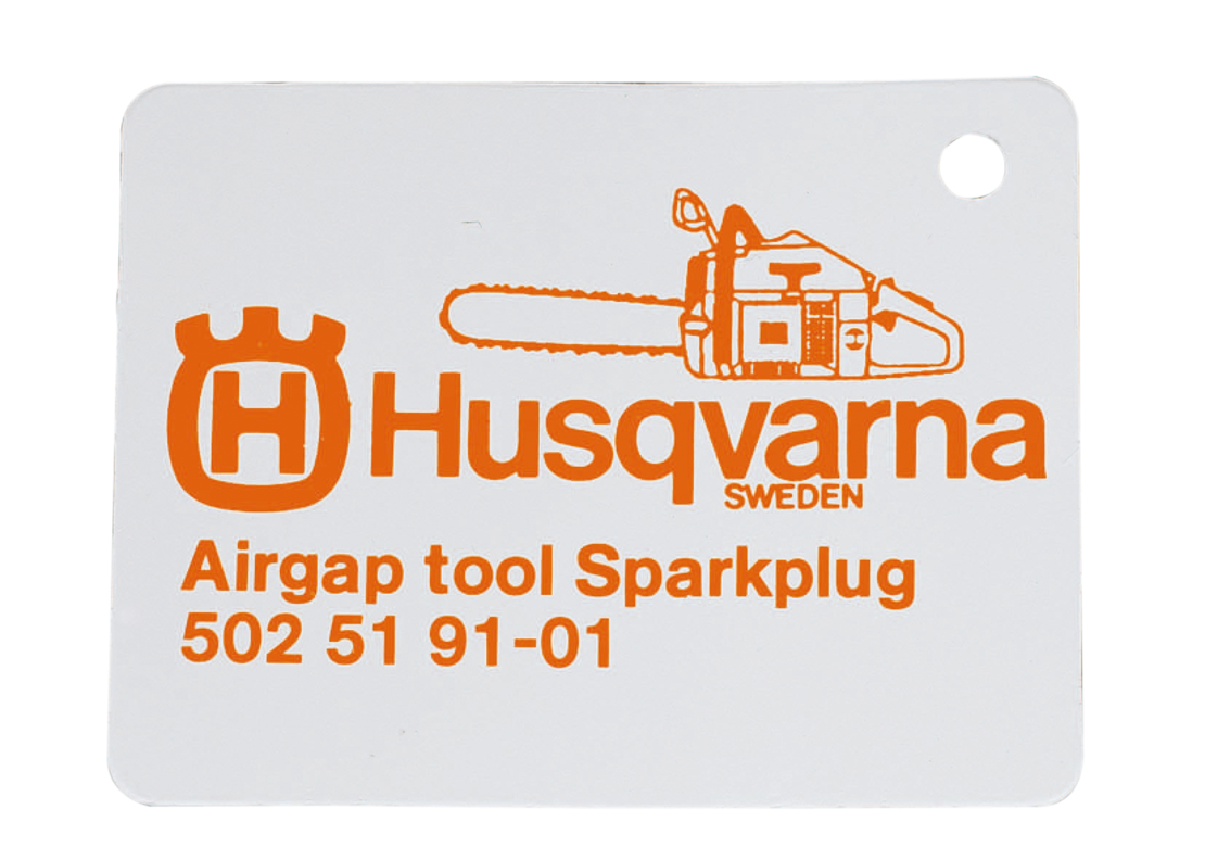 Plastic air gap card, 0.5 mm