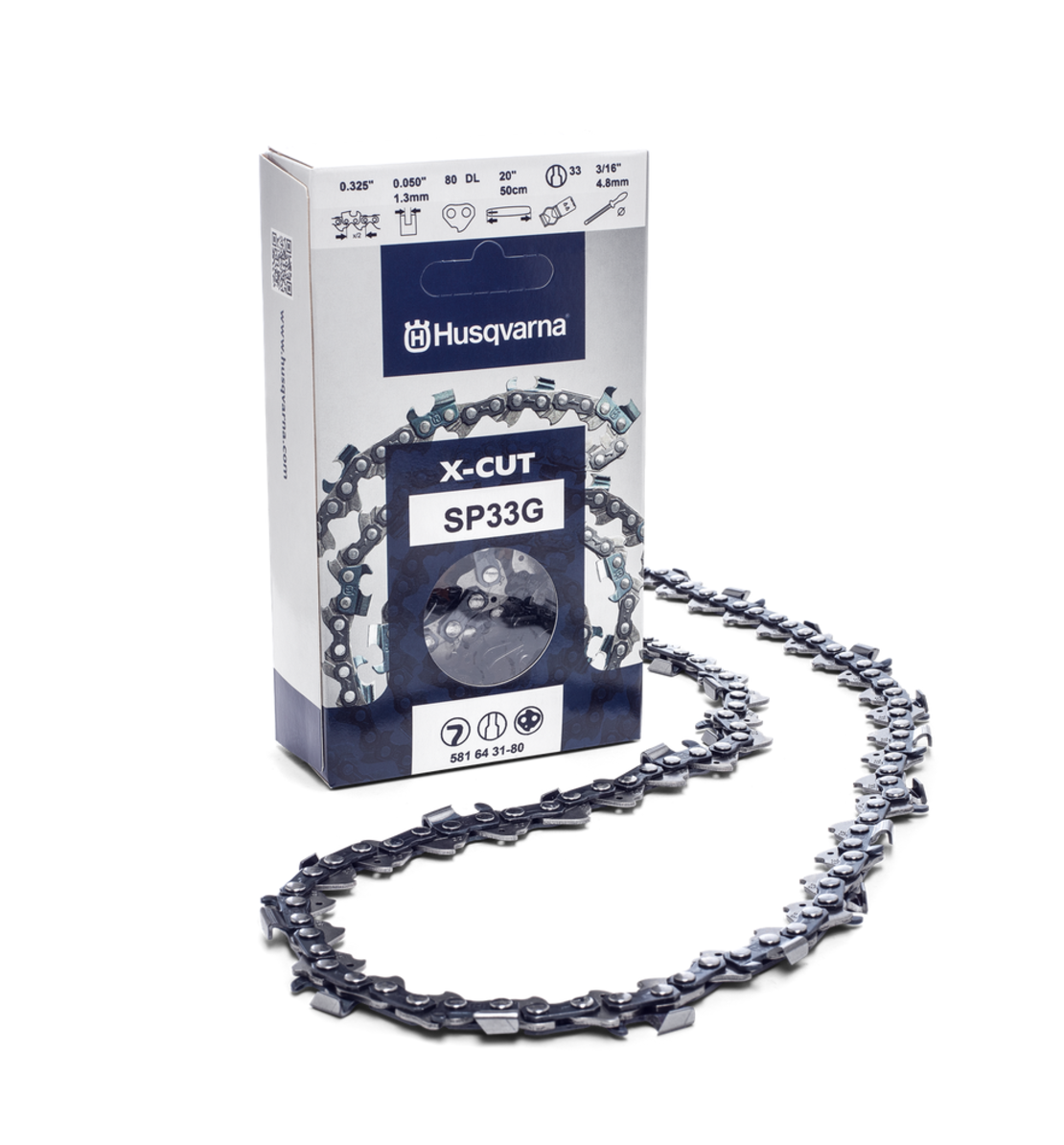 Верига Husqvarna X-Cut®35см. 3/8 13 52 пети