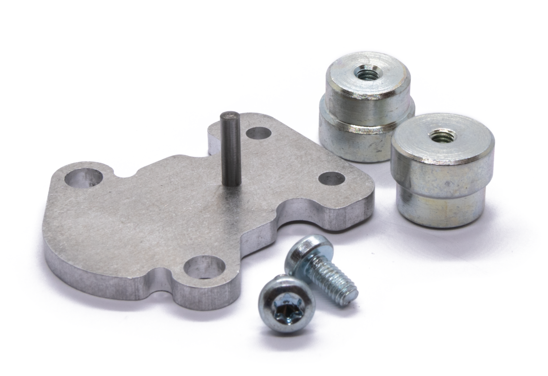 Cover plate intake assembly