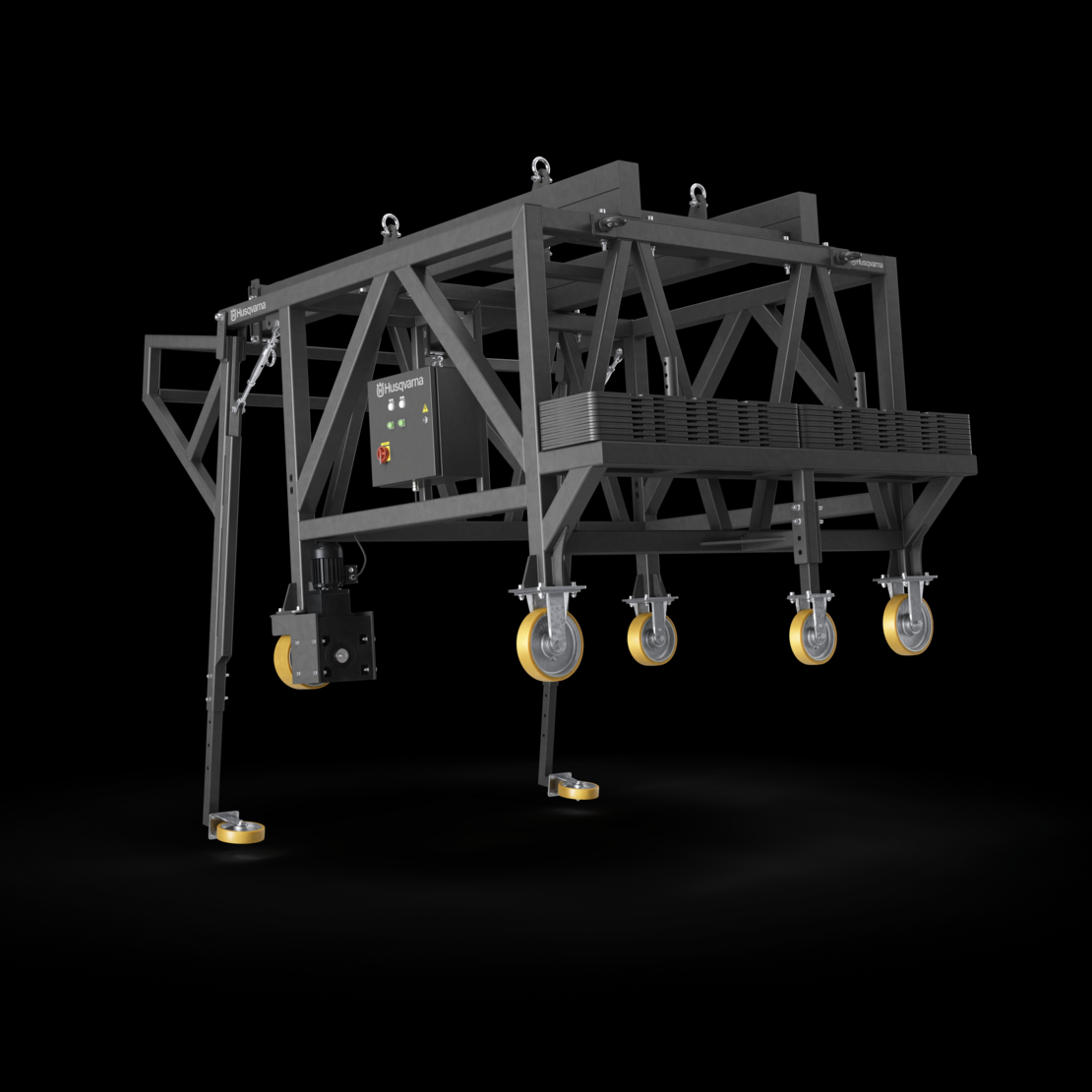 Такелажна рамка – конусен покрив