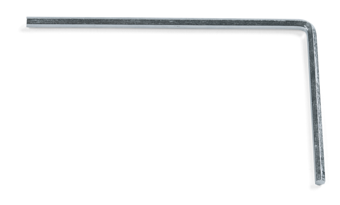 Allen L-key 125x80mm, 4 mm