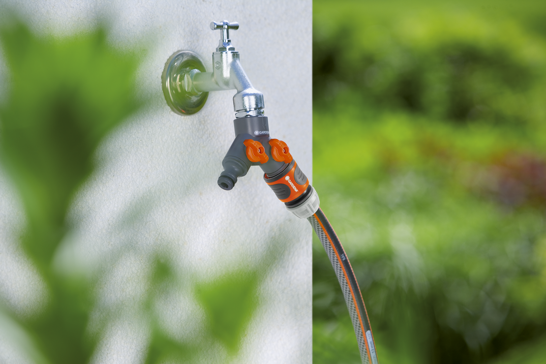 Двупътен адаптер за кран 33,3 мм (G 1