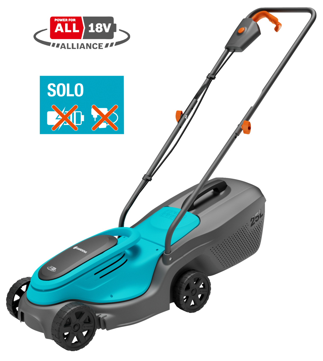 Battery Lawnmower PowerMax 30/18V P4A solo