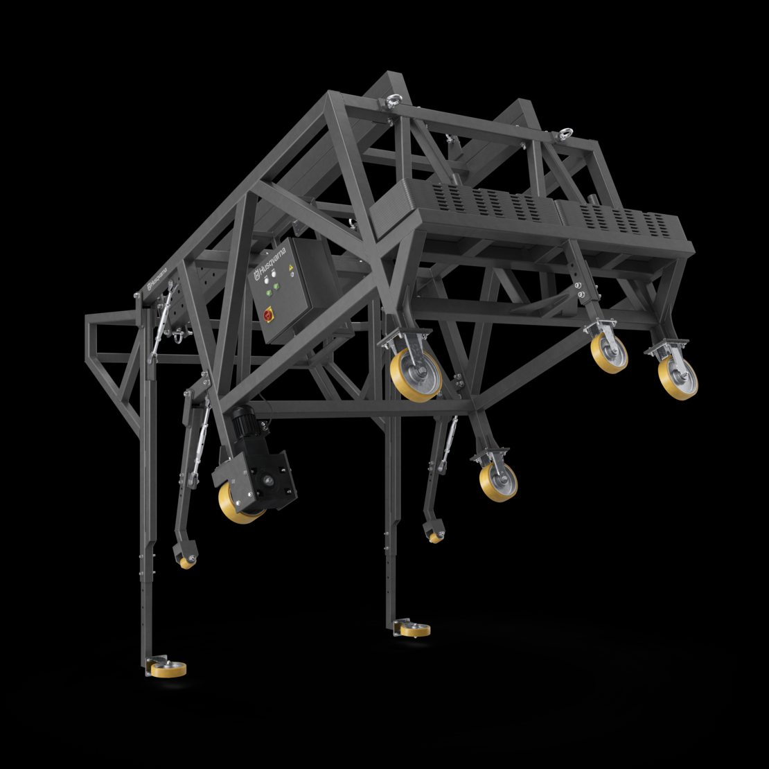 Такелажна рамка – куполен покрив