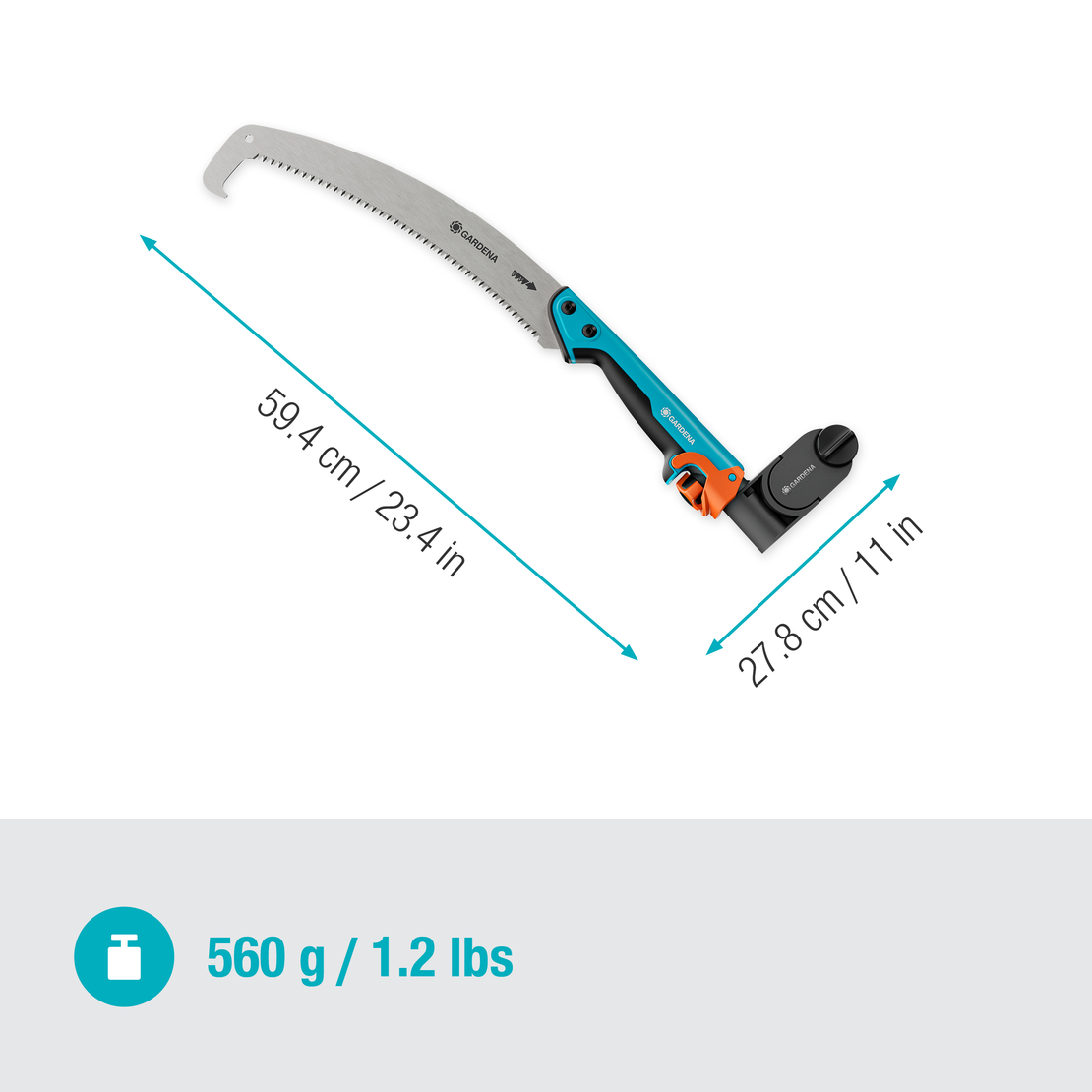 StarCut Pro L, Bypass Cut, Telescopic Pruning Lopper Saw & Adapter
