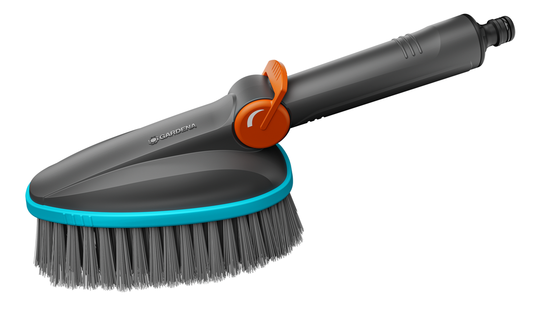 Cleansystem Hand Brush M soft, water-connected, for smaller surfaces