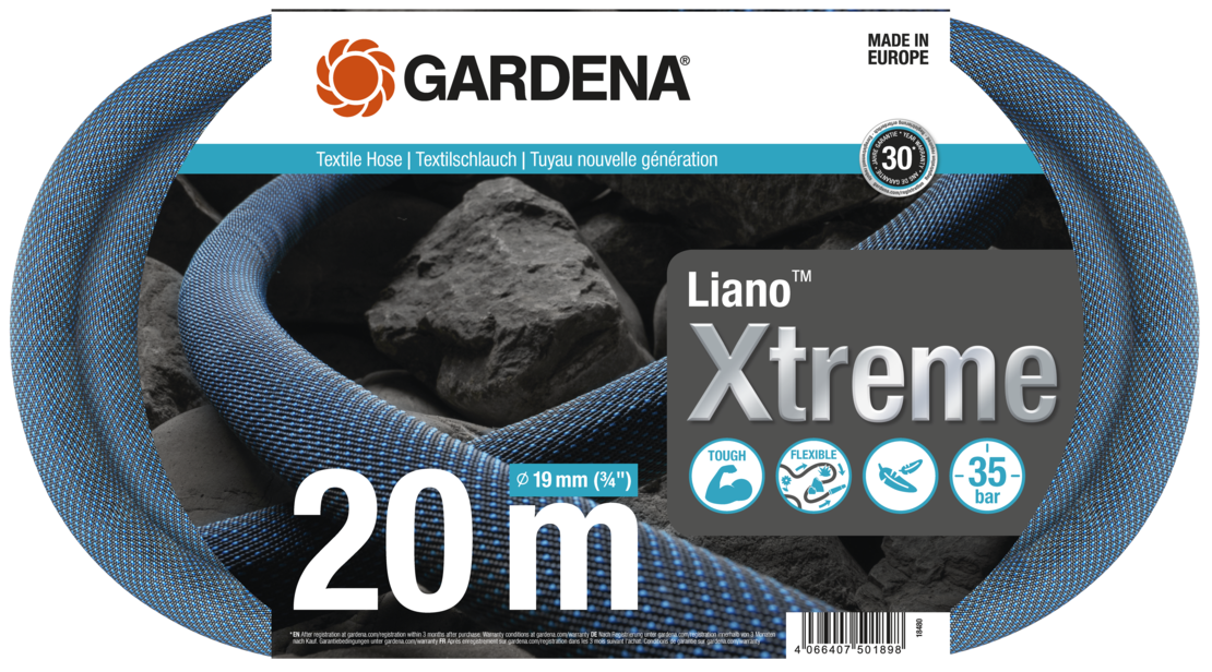 Textile Hose Liano™ Xtreme 19 mm (3/4