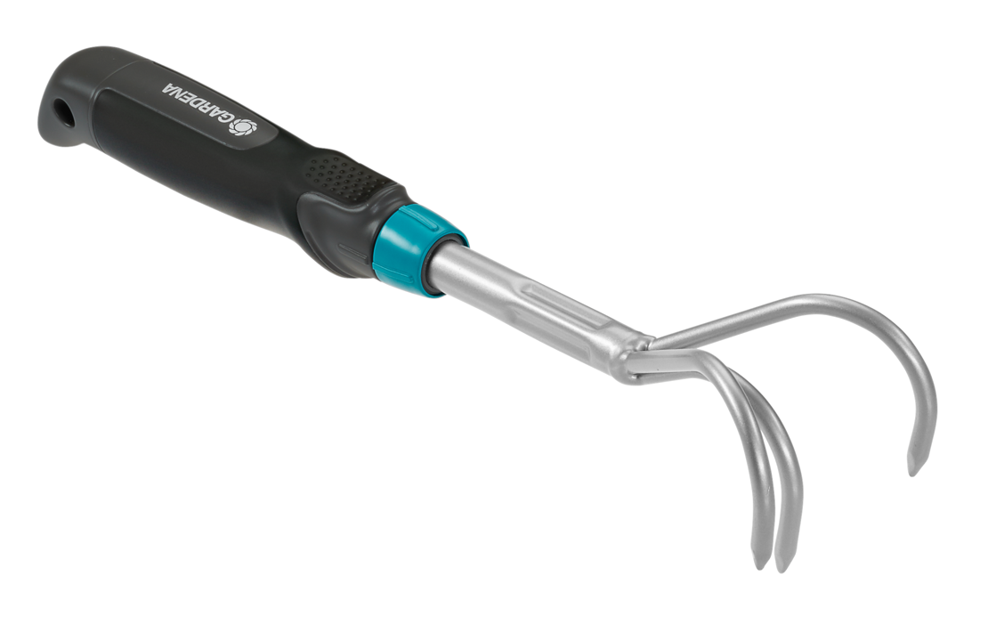 GARDENA Comfort small cultivator, grubber, working width 7 cm, ergonomic, corrosion-resistant