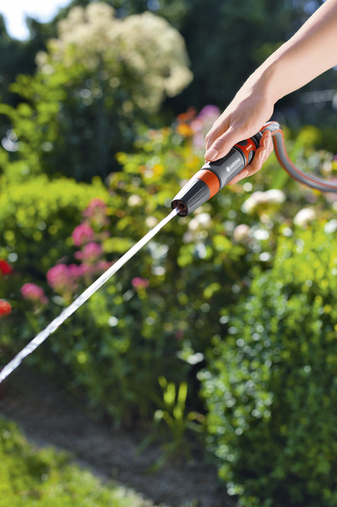 GARDENA Комплект със струйник Stop 'n' Spray 13 мм (1/2