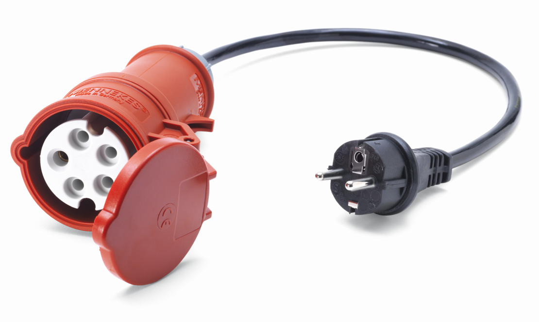 Адаптер за захранващ кабелен сноп