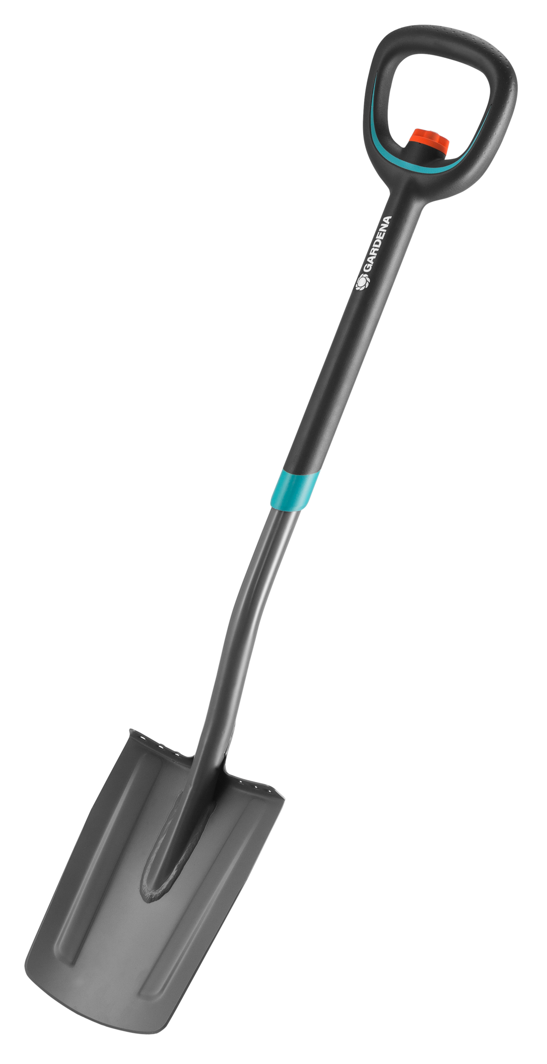 GARDENA ErgoLine telescopic spade, adjustable garden spade, ergonomic, 106 cm - 126 cm