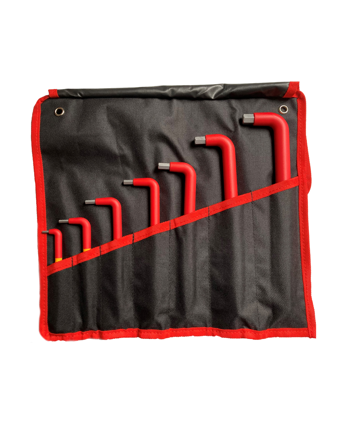 Insulated L-key set, 7 pcs