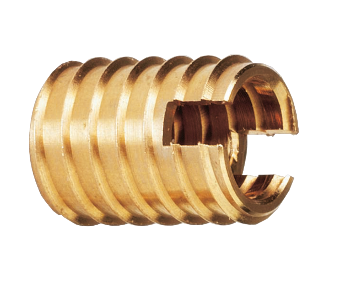 Tread insert, plastic/magnesium