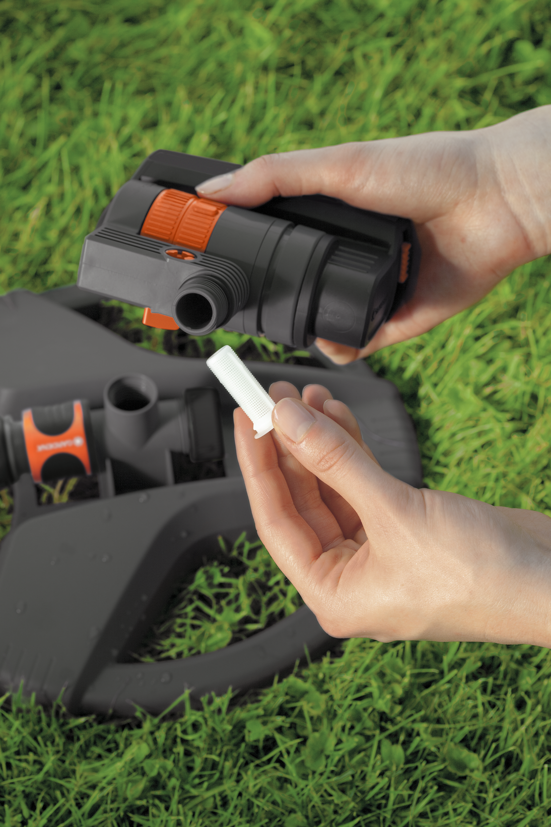 Въртящ се спринклер AquaZoom compact