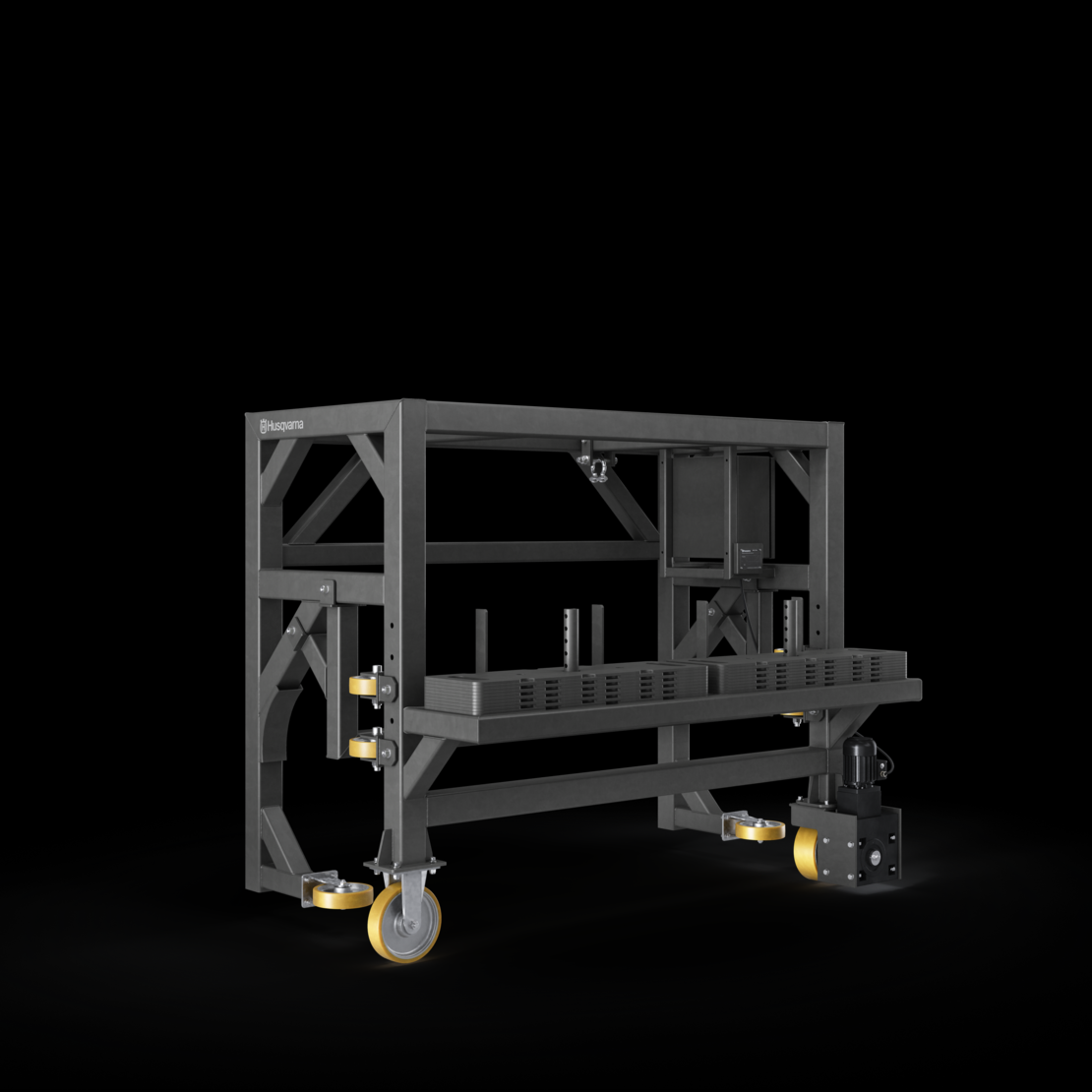 Такелажна рамка – вътрешен плаващ покрив