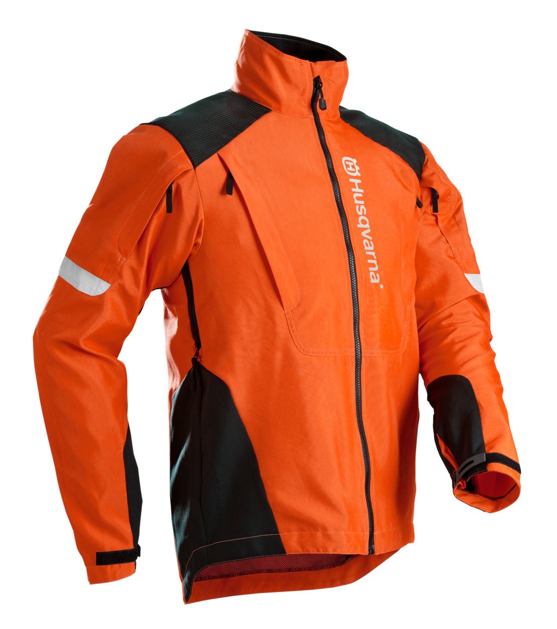 Brushcutting- and trimmer jacket, Technical