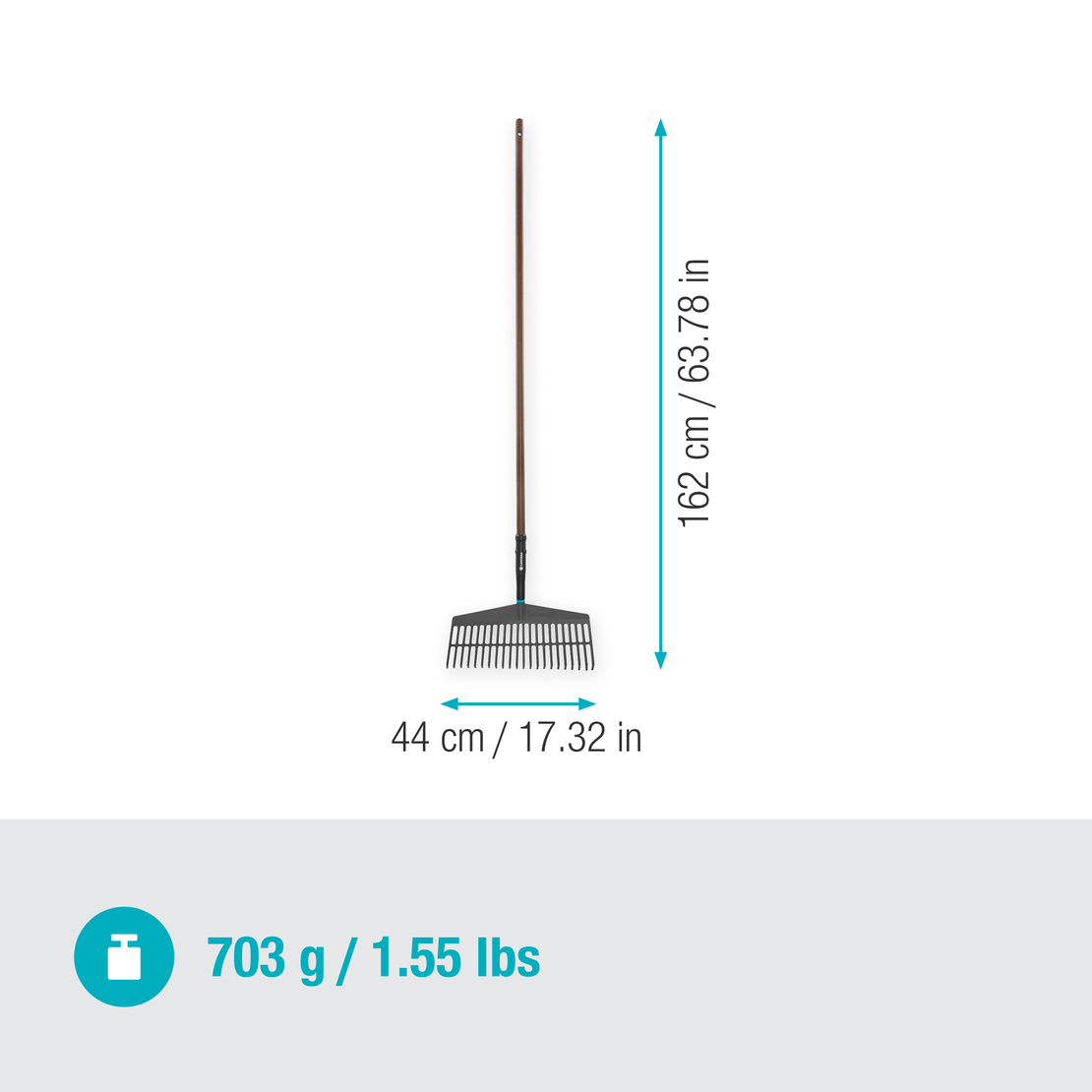 NatureLine Lawn Rake for a Pristine Lawn