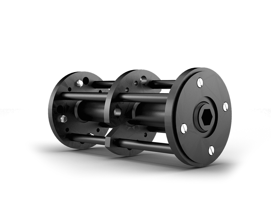 Барабан с валове