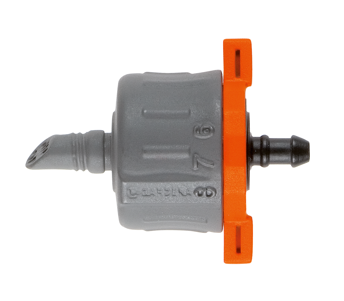 Регулируема крайна капкова глава, изравняваща налягането