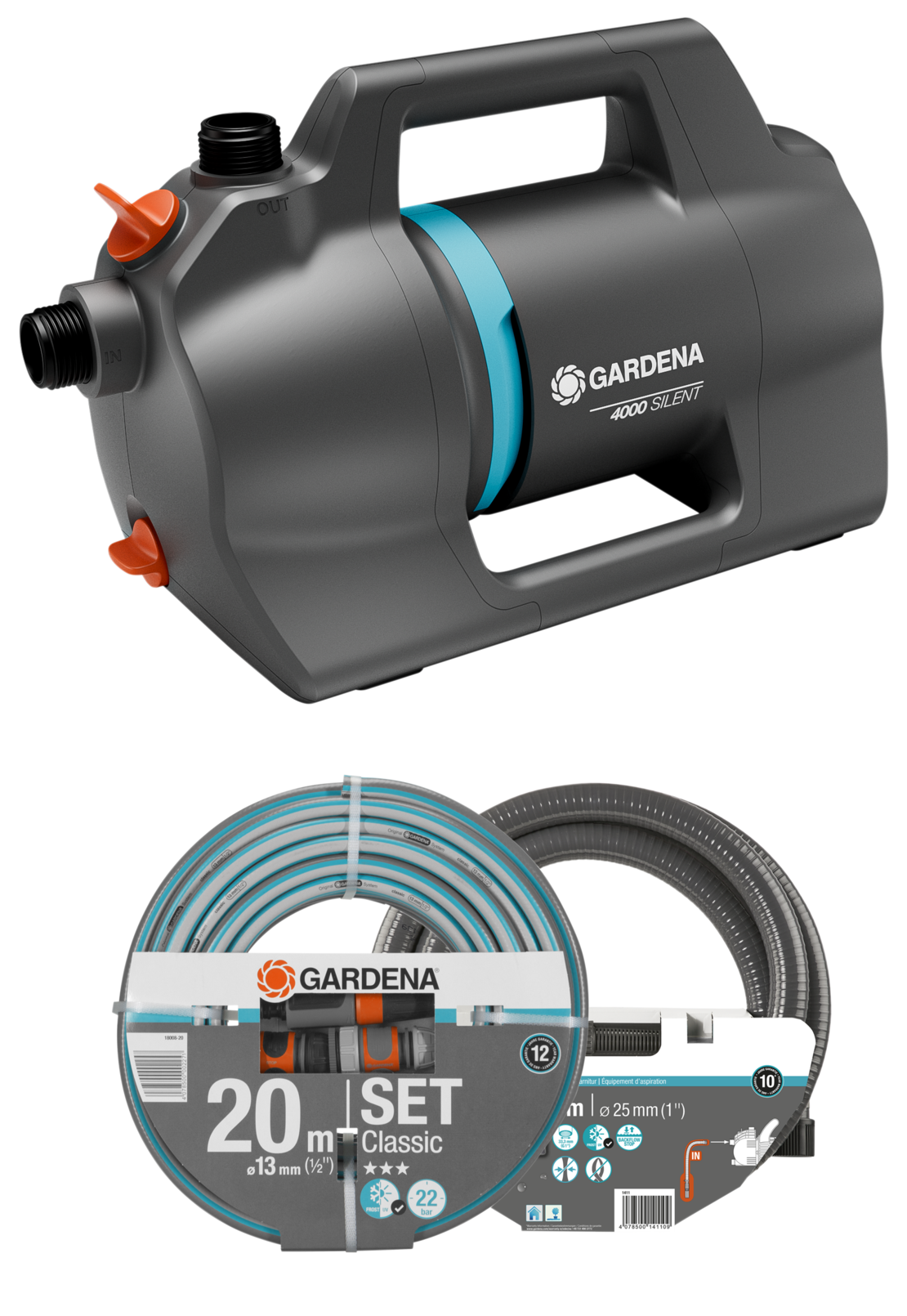 Комплект градинска помпа 4100 Silent