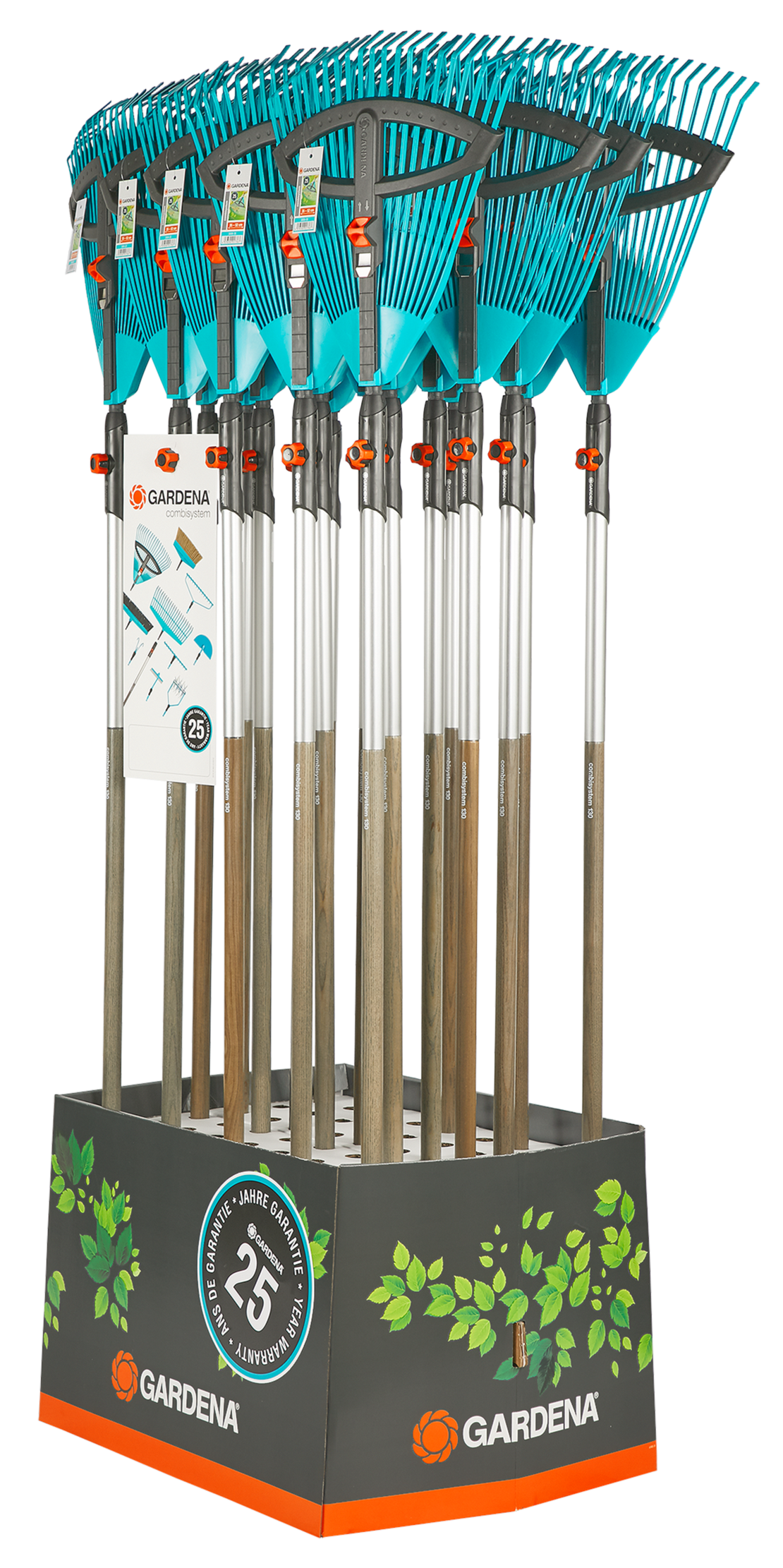 combisystem Plastic Adjustable Rake Assortment