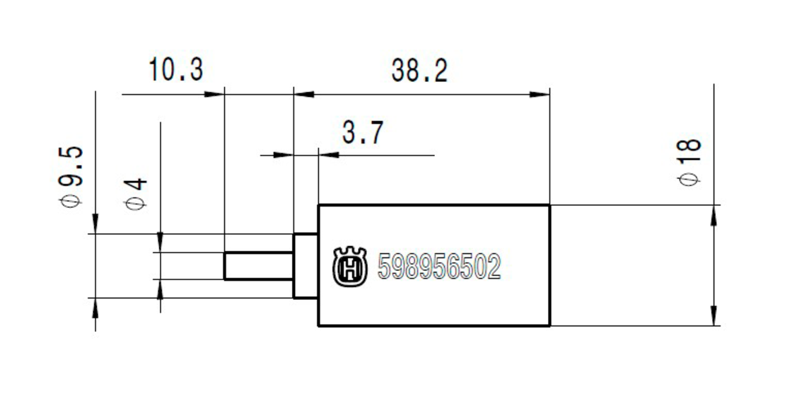 Fan assembly tool, 10.3 mm