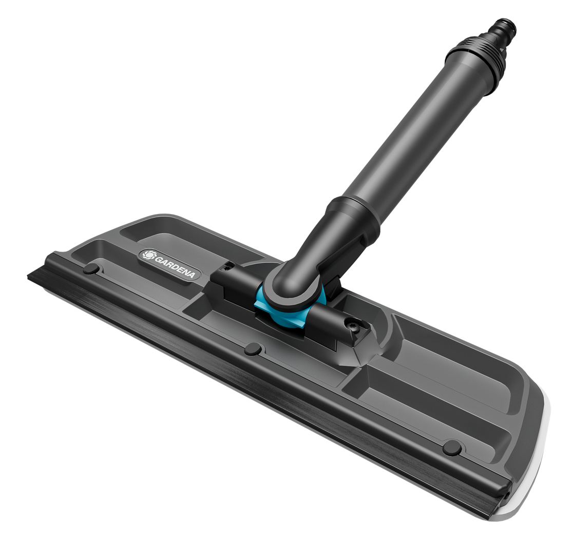 Cleansystem Window Cleaner, window wiper with microfibre fleece and squeegee