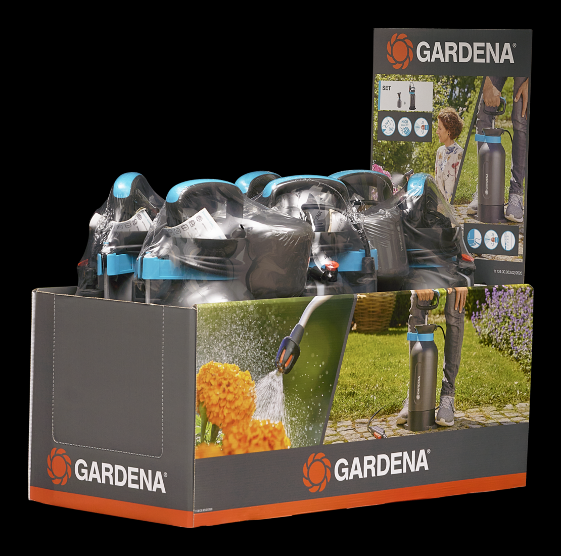 Pressure Sprayer 5 l Comfort + Pump Sprayer 0.75 l set, plant care and fertilising